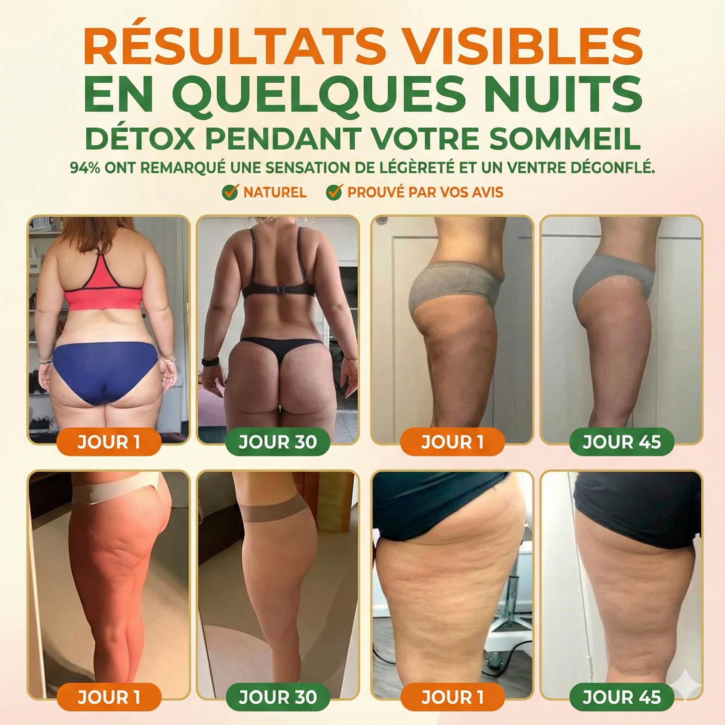 Patchs Détox Siam Naturals™ : Ventre Plat & Nuits Réparatrices